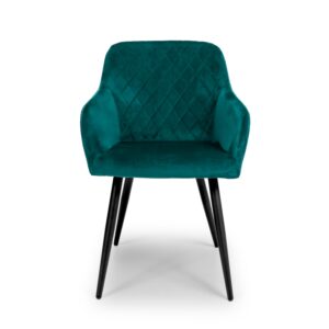 Mint green Velvet Dining chair