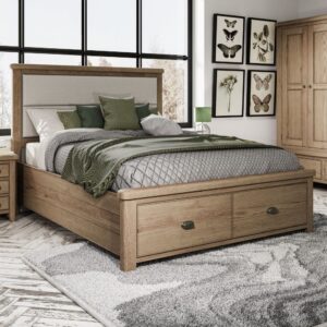 Oak King Size Bed
